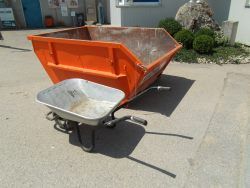 2 m³ Container mit Klappe