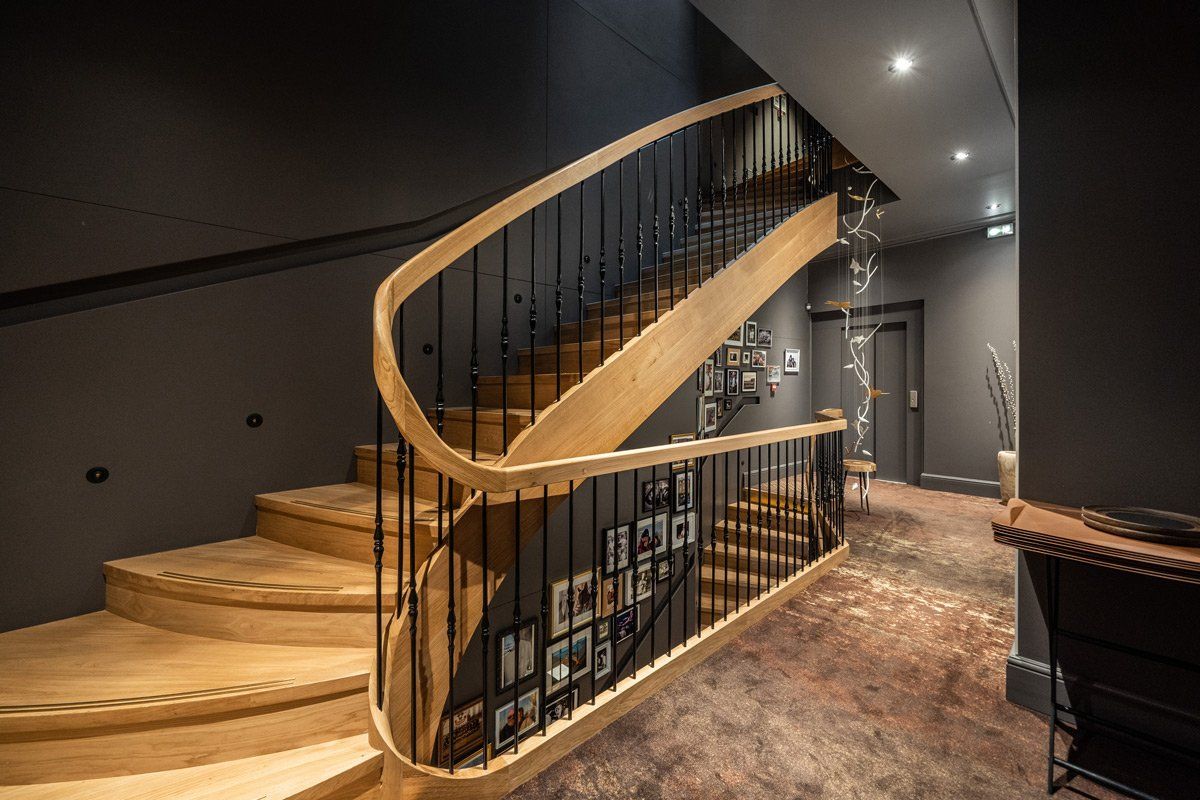 Escalier sur mesure en bois