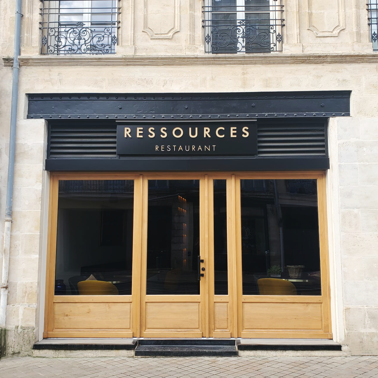 Devanture du restaurant