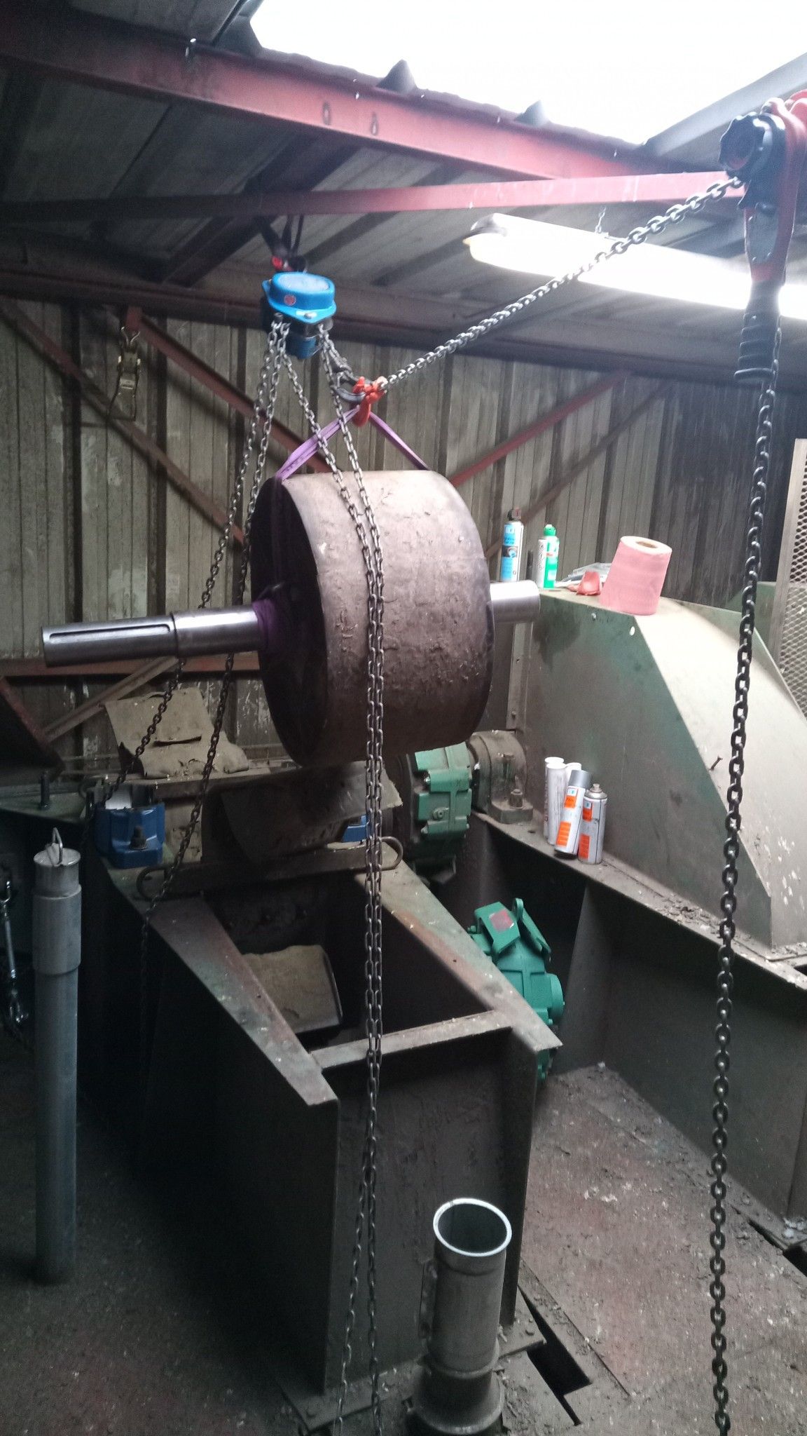 Outil pour écraser le grain