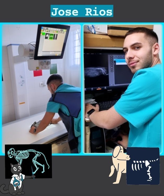 José Ríos se muestra en un collage de fotos