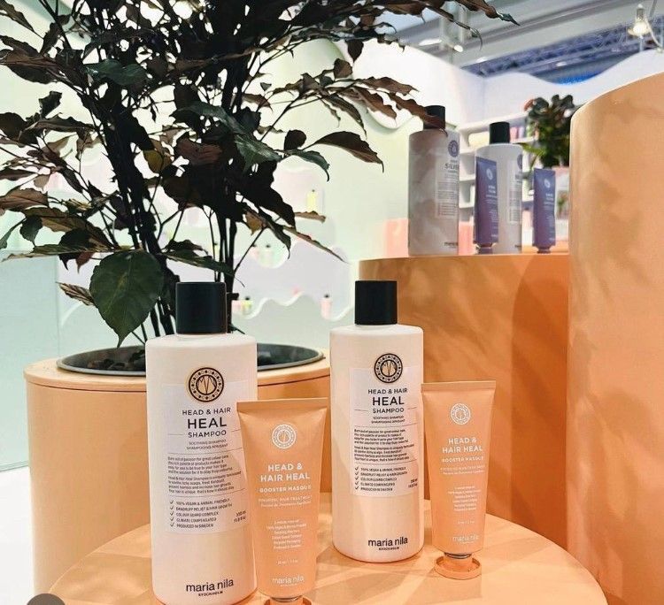 Produkte von Maria Nila, die bei Burda Petra Power of Hair verwendet werden