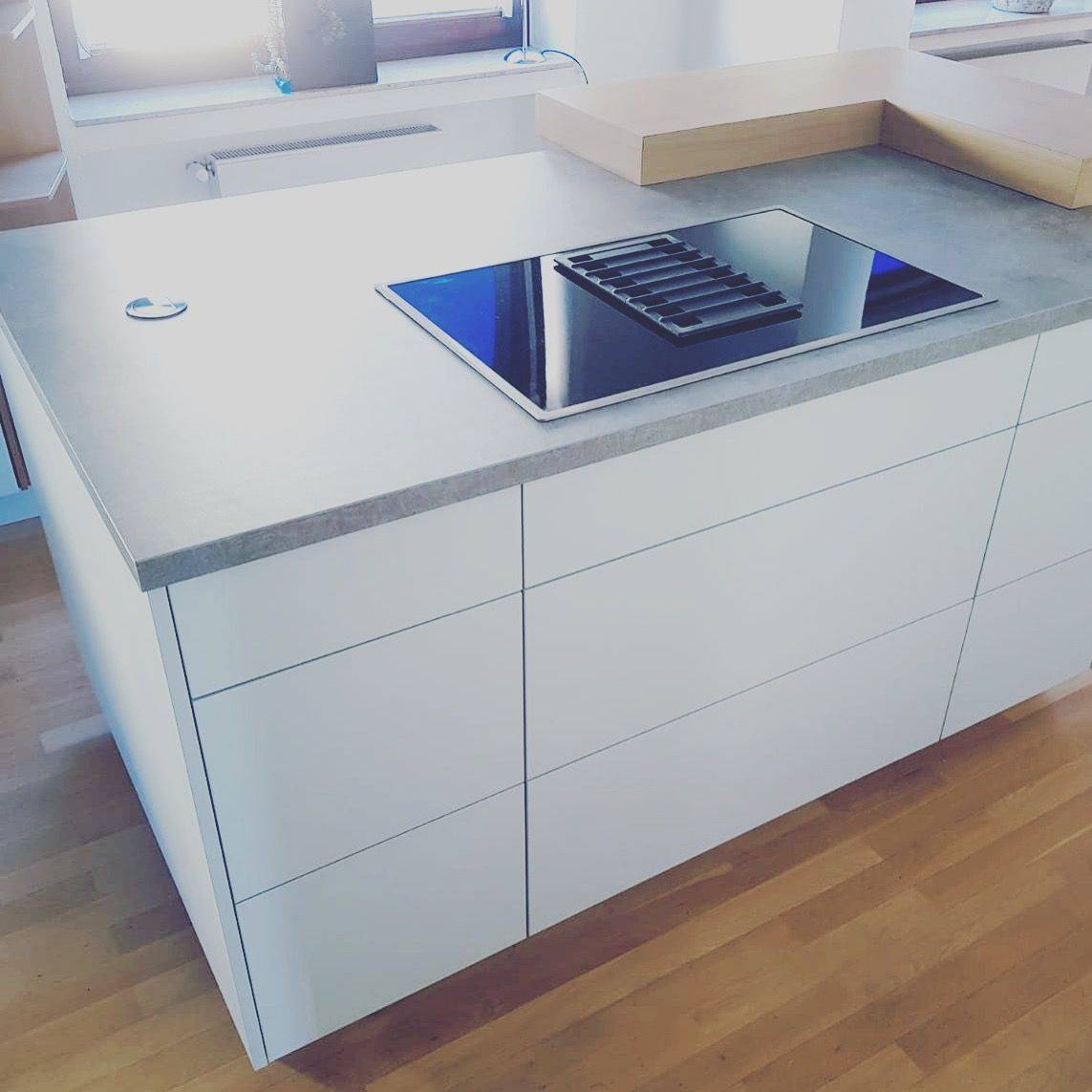 Küchenblock weiß