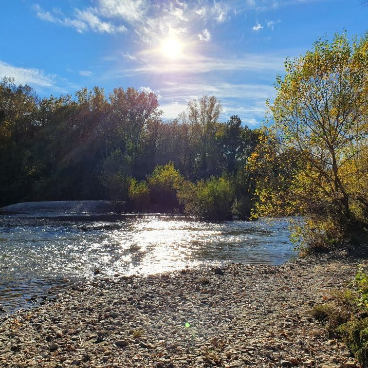 La zone de baignade du Grand Rocher