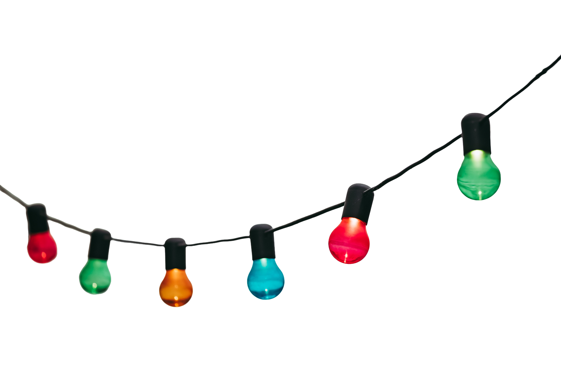 Une guirlande lumineuse