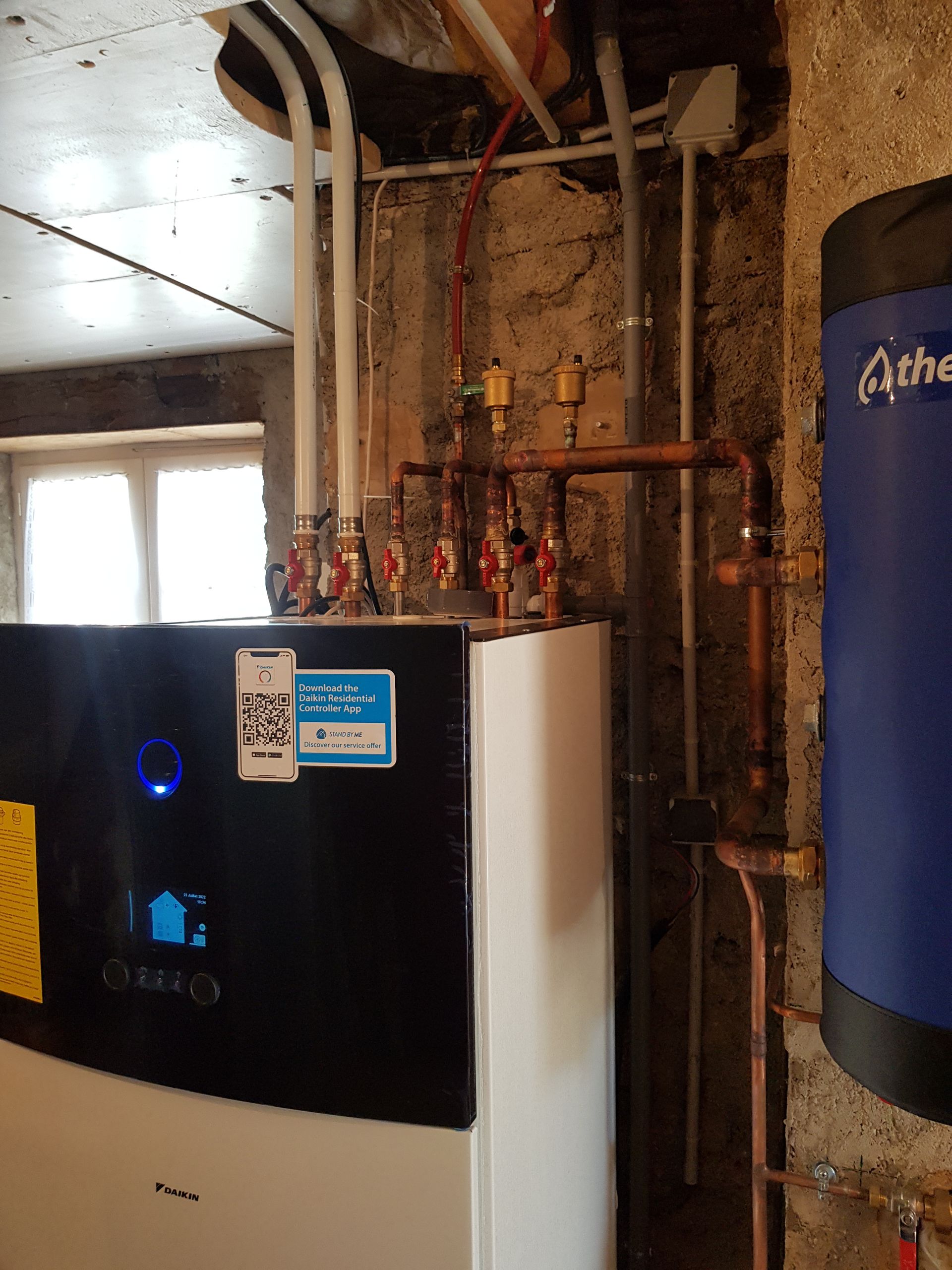 Pompe à chaleur interieure