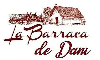 Un logotipo para la barraca de dani con el dibujo de una casa.