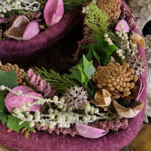 Brautstrauß in Rot und Pink