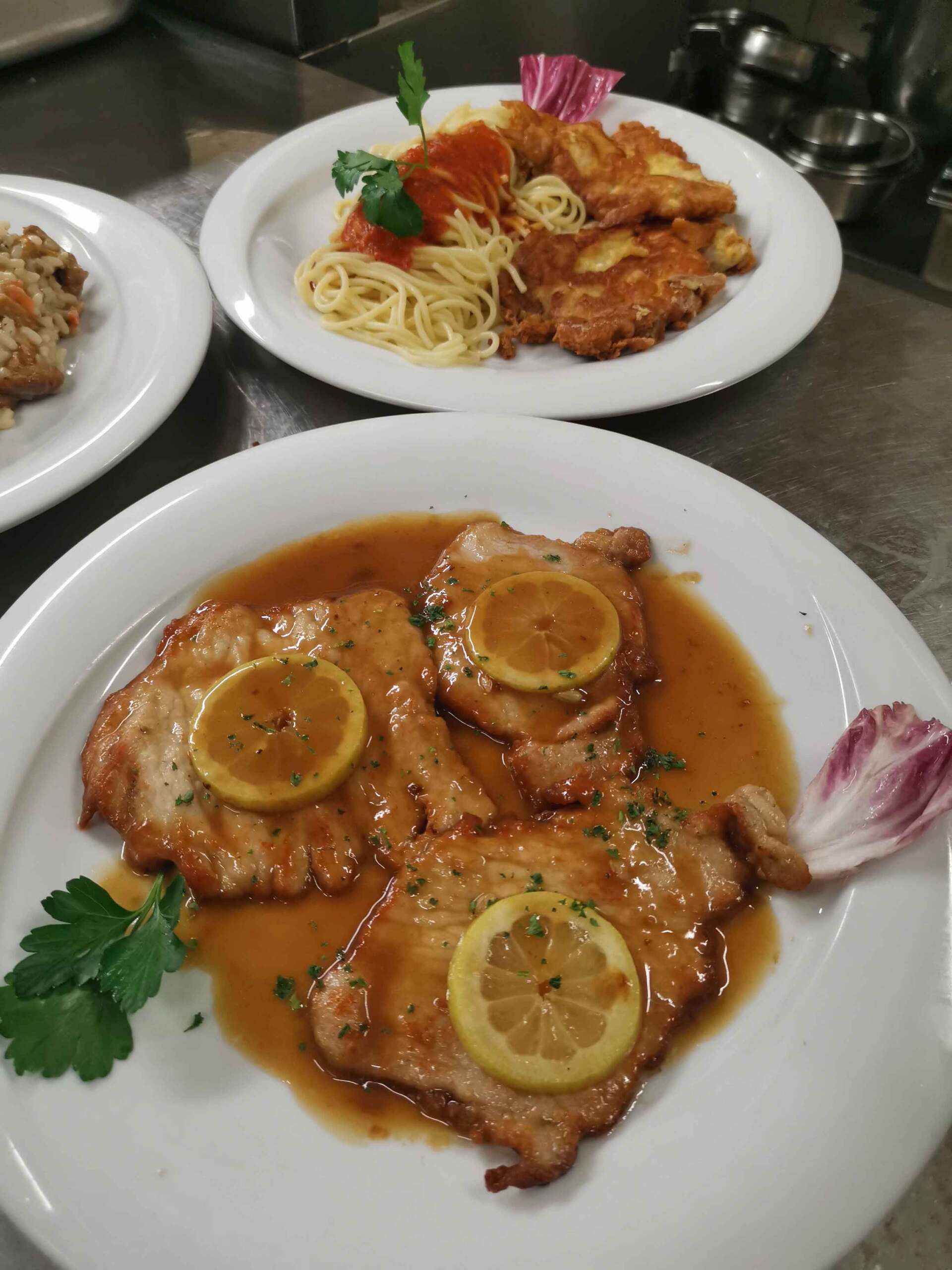 La Torre - Escalopine au citron - restaurant Lausanne