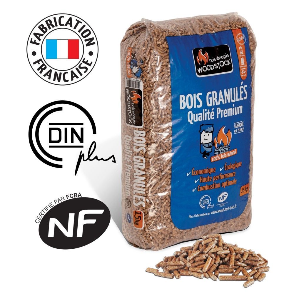 Sac de granulés de bois Woodstock