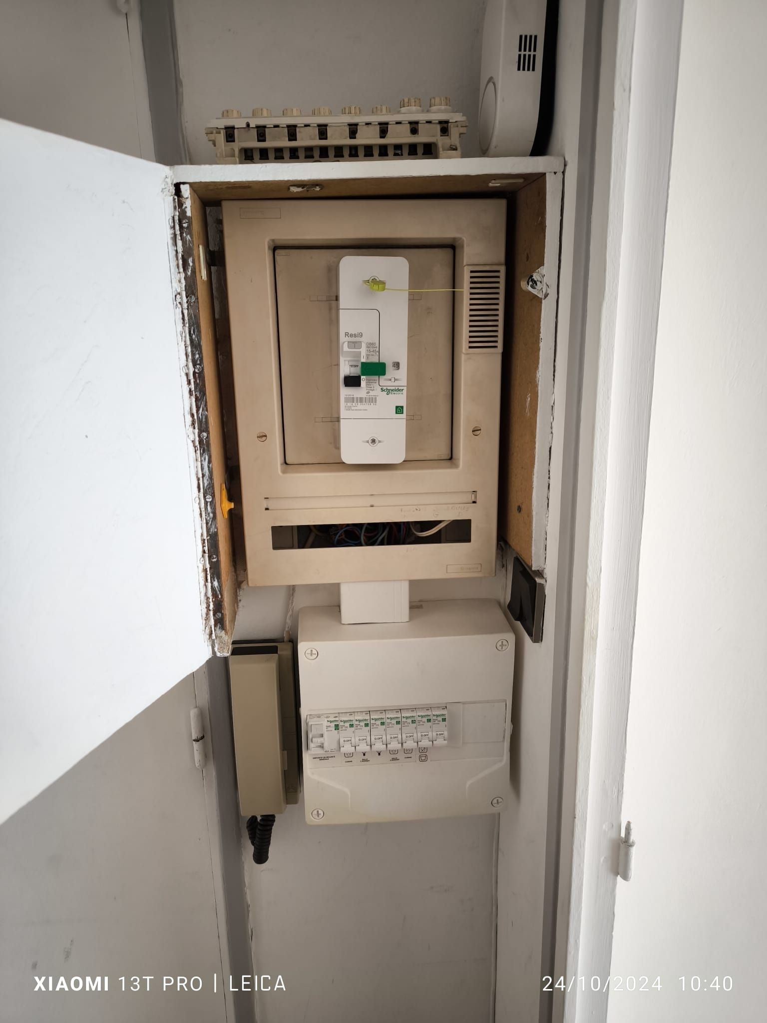 Mise au norme d'un compteur électrique dans un appartement