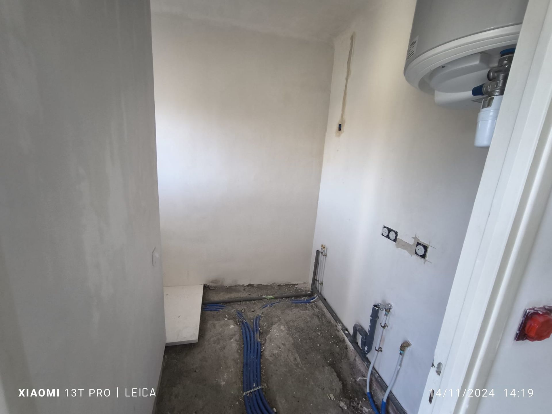 Rénovation de la plomberie dans une chaufferie