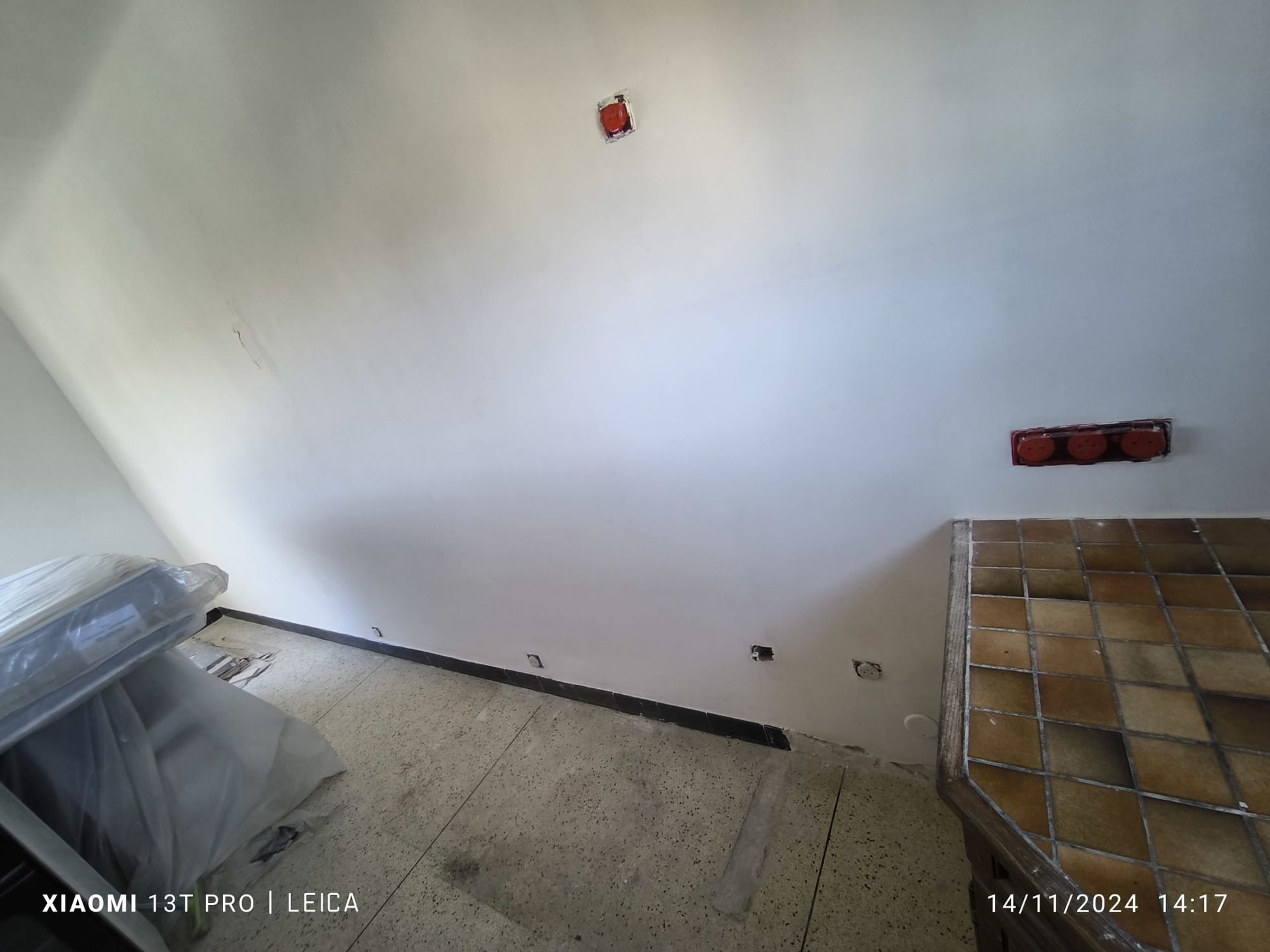 Rénovation électrique dans une cuisine