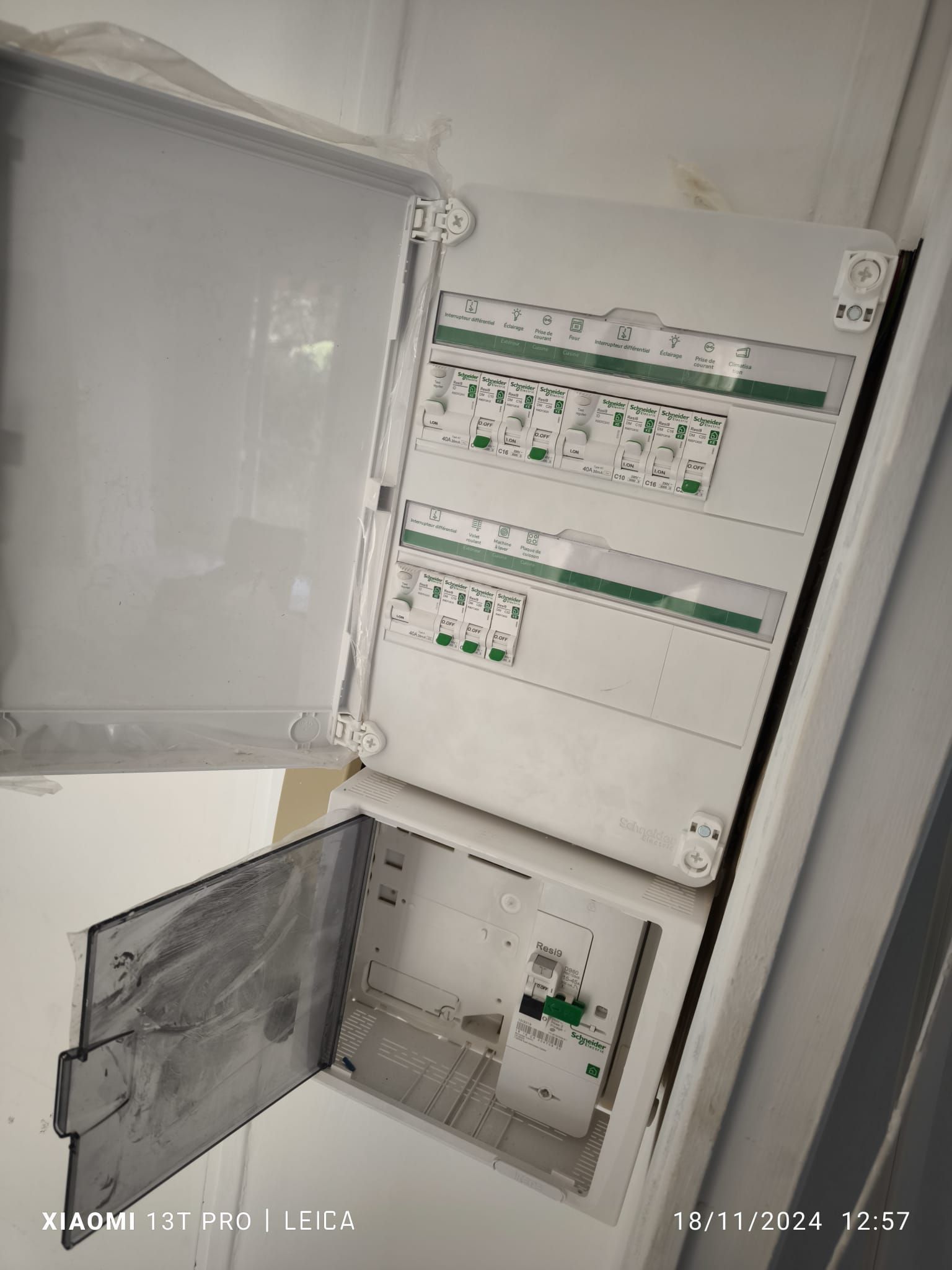 Coffret électrique remis à neuf