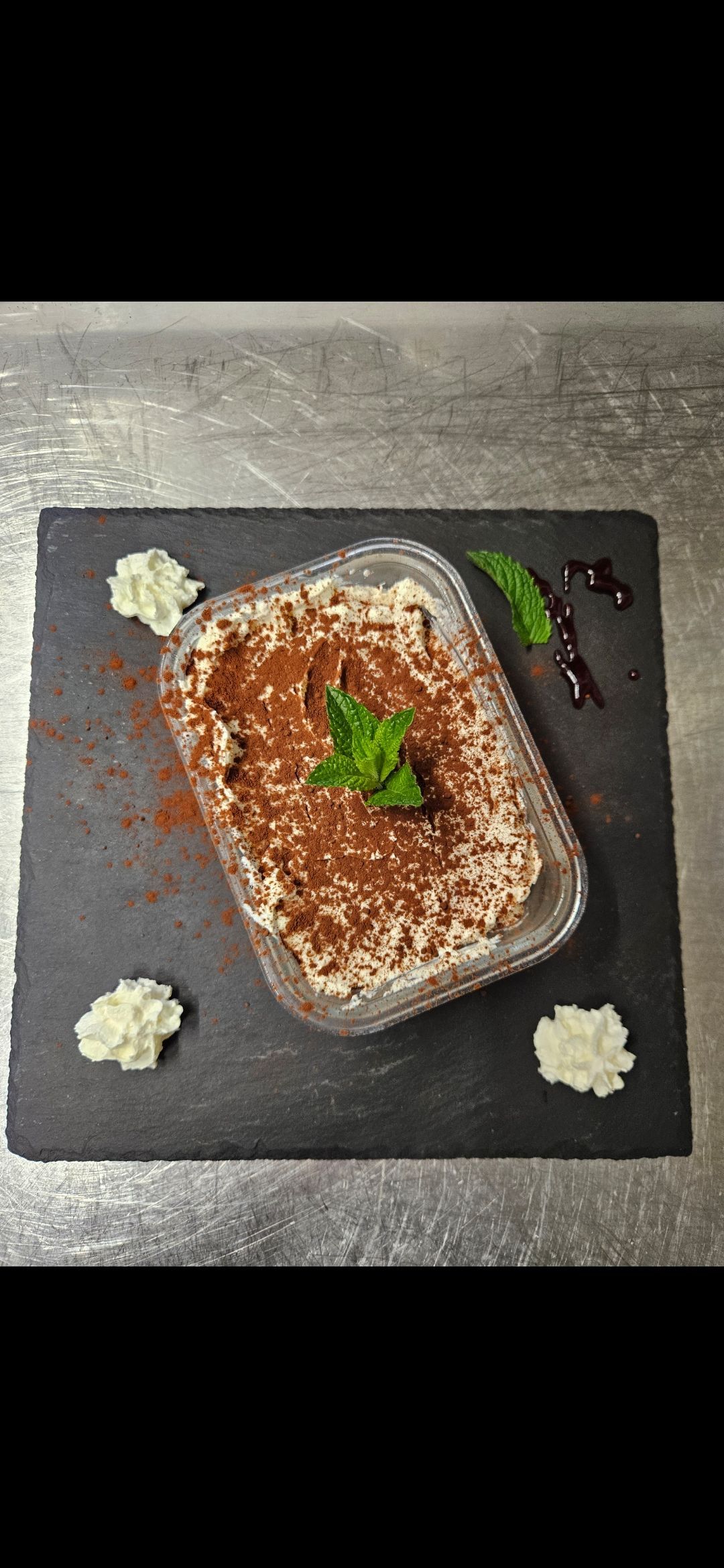La Rose de L'Ouest à Sion - tiramisu