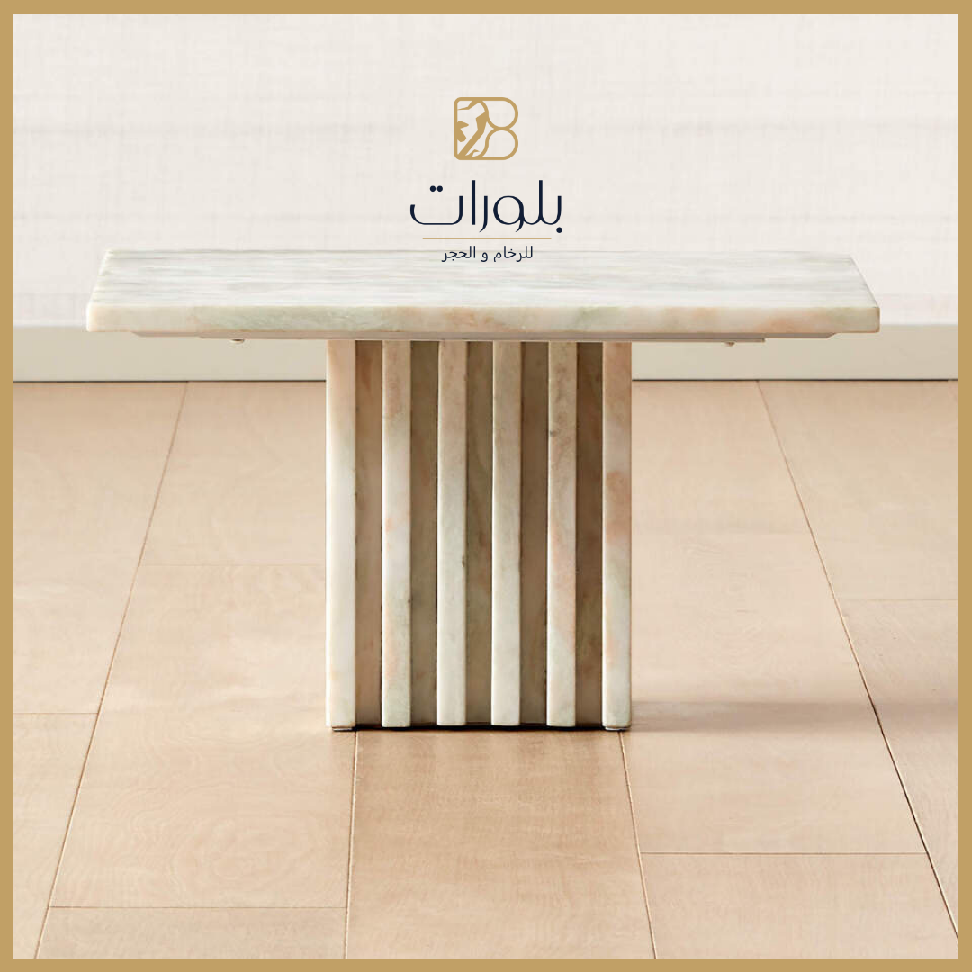 منتج رخامي يعرض جمال الرخام الطبيعي وتفاصيله الفريدة. تتنوع المنتجات الرخامية من الأرضيات إلى المشبات، وتستخدم في تصميمات الديكور الداخلي والخارجي لإضفاء لمسة فاخرة وأنيقة. اكتشف تشكيلة واسعة من المنتجات الرخامية لإضافة أناقة لأي مساحة