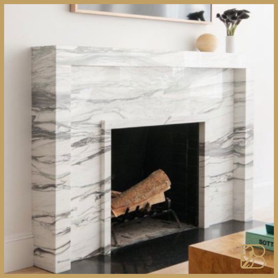 واجهات رخام ترافرتين لمبنى سكني فاخر - بلورات