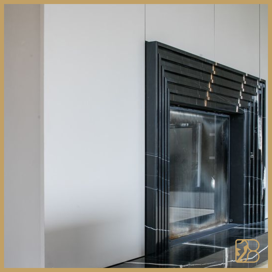 واجهات رخام ترافرتين لمبنى سكني فاخر - بلورات