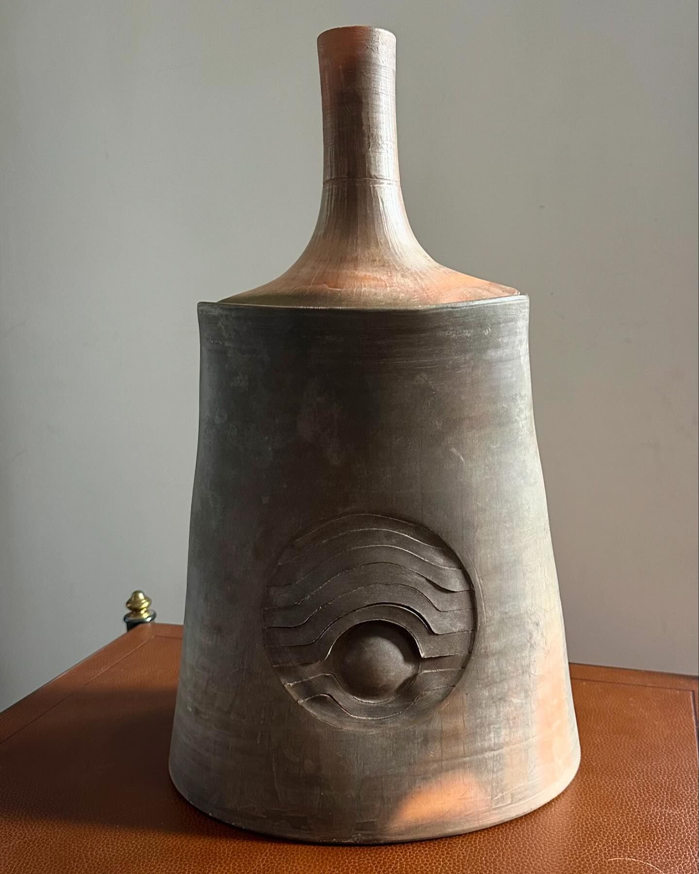 Pied de lampe en céramique