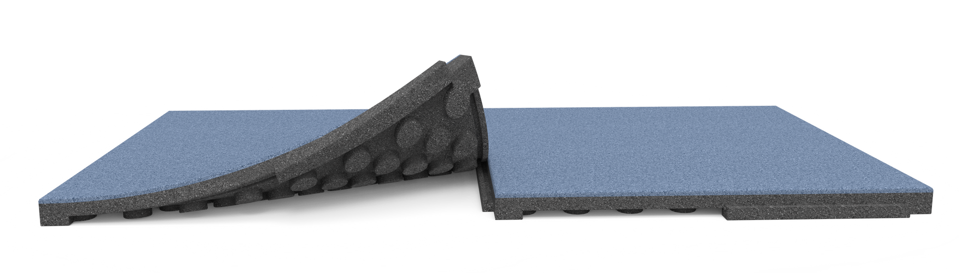 Una fotografía en blanco y negro de un suelo de baldosas con los números 5 y 6 pintados en él.