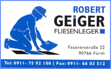 Fliesenleger Robert Geiger