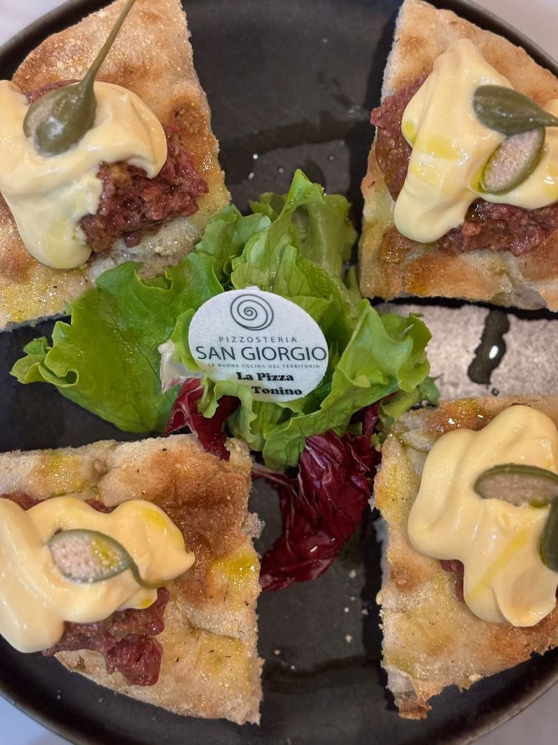 antipasto con focaccia