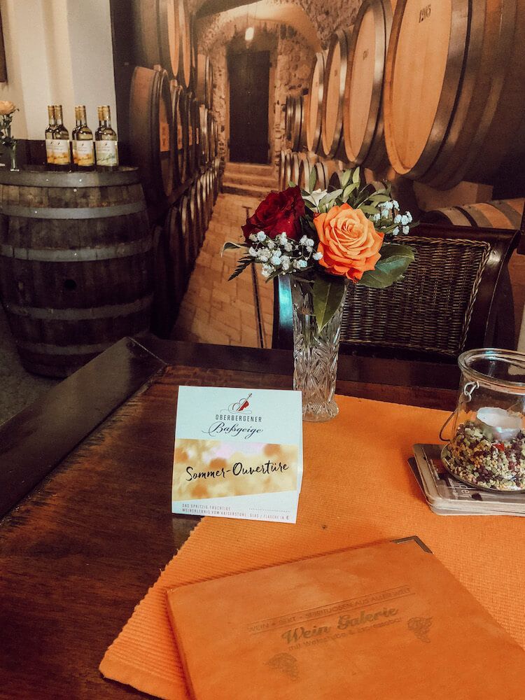 Rustikaler Weinkeller