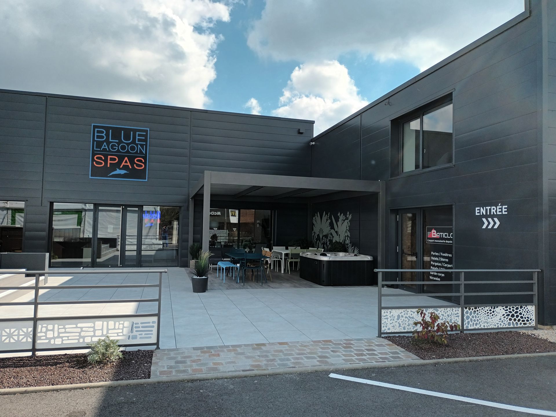 Spa de la marque Blue Lagoon Spas installé