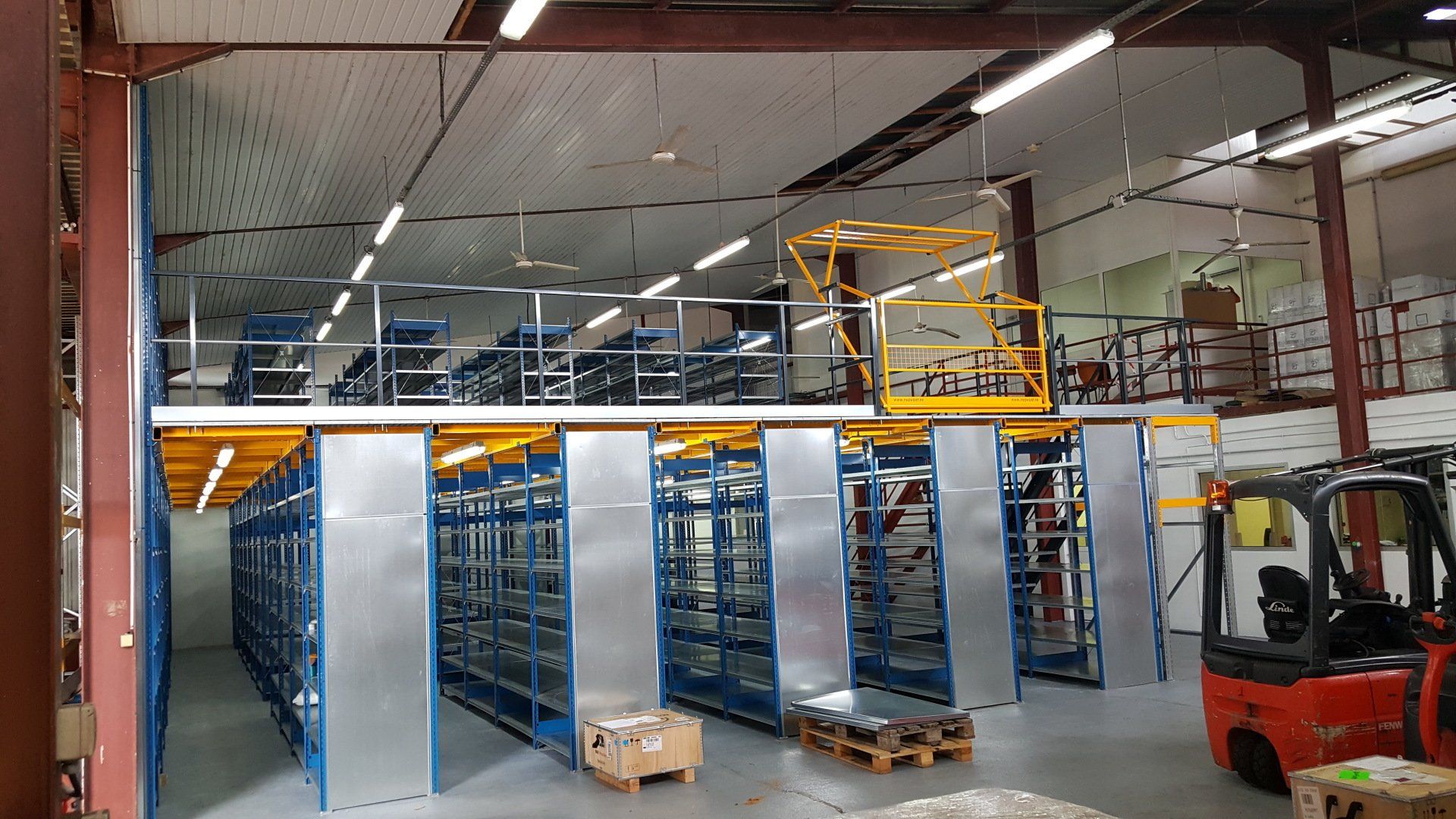 Aménagement de plateforme