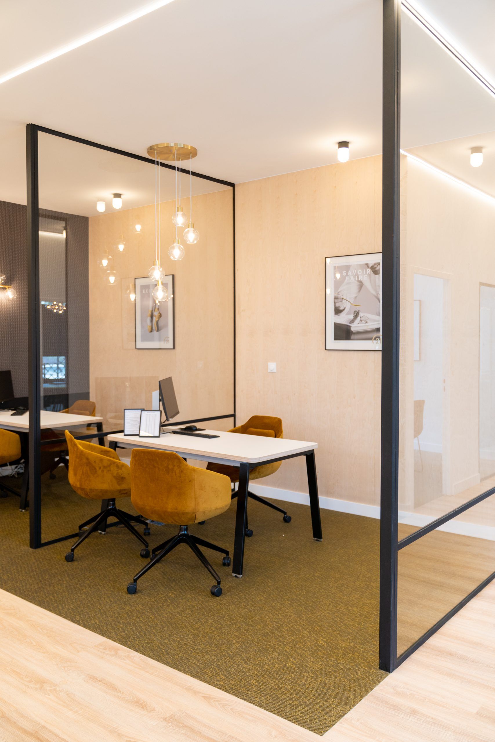 Bureaux vus de l'extérieur