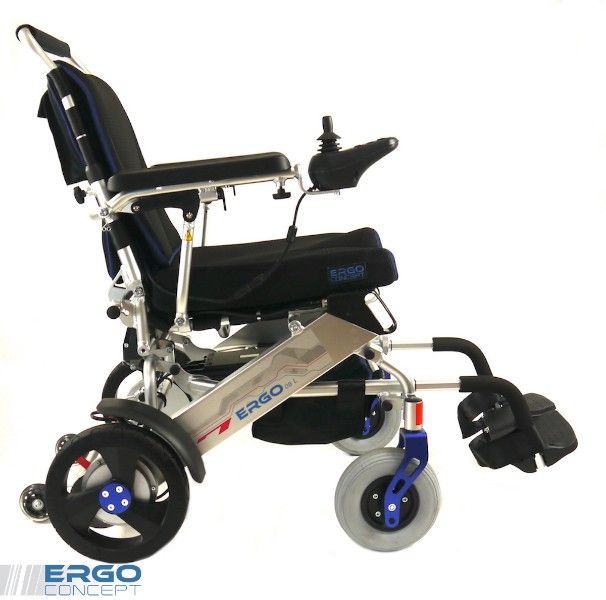 Fauteuil roulant pliable ergo