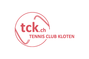 Logo des Tck.ch Tennisclubs Kloten auf weißem Hintergrund