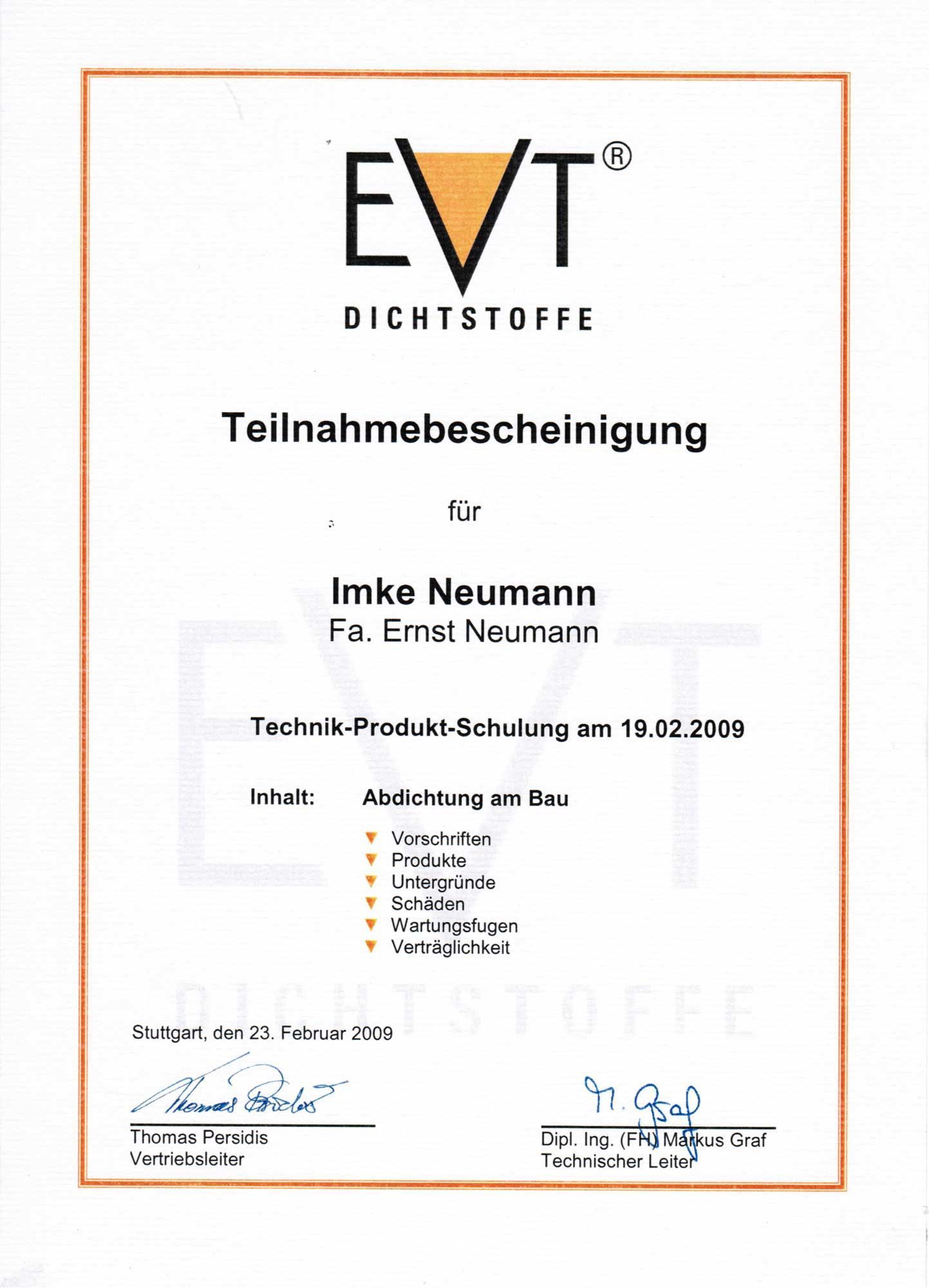 Zertifikat