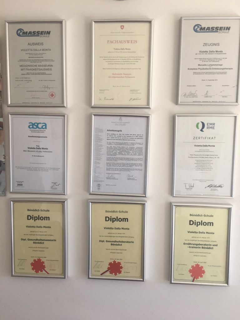 KOMPLEMENTÄRMEDIZIN / PHYSIKALISCHE THERAPIE DALLA MONTA VIOLETTA