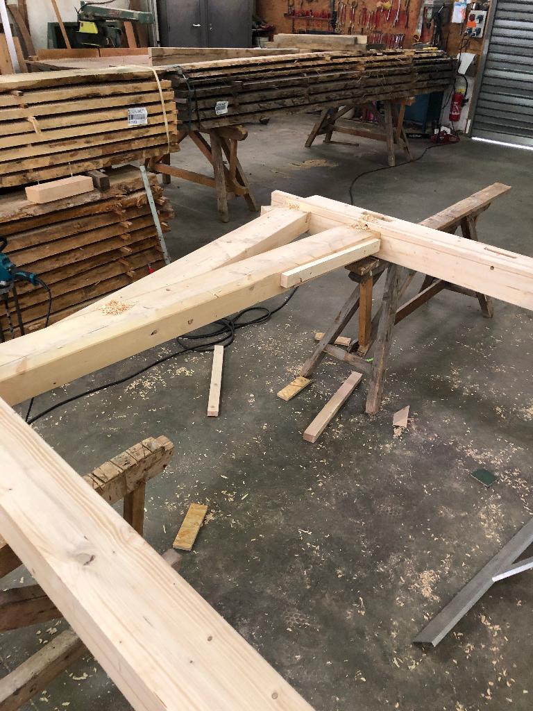 Fabrication de charpente