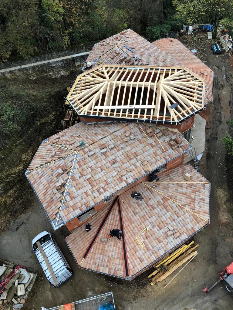 Travaux de charpente