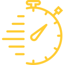 Un chronomètre avec effets de vitesse.