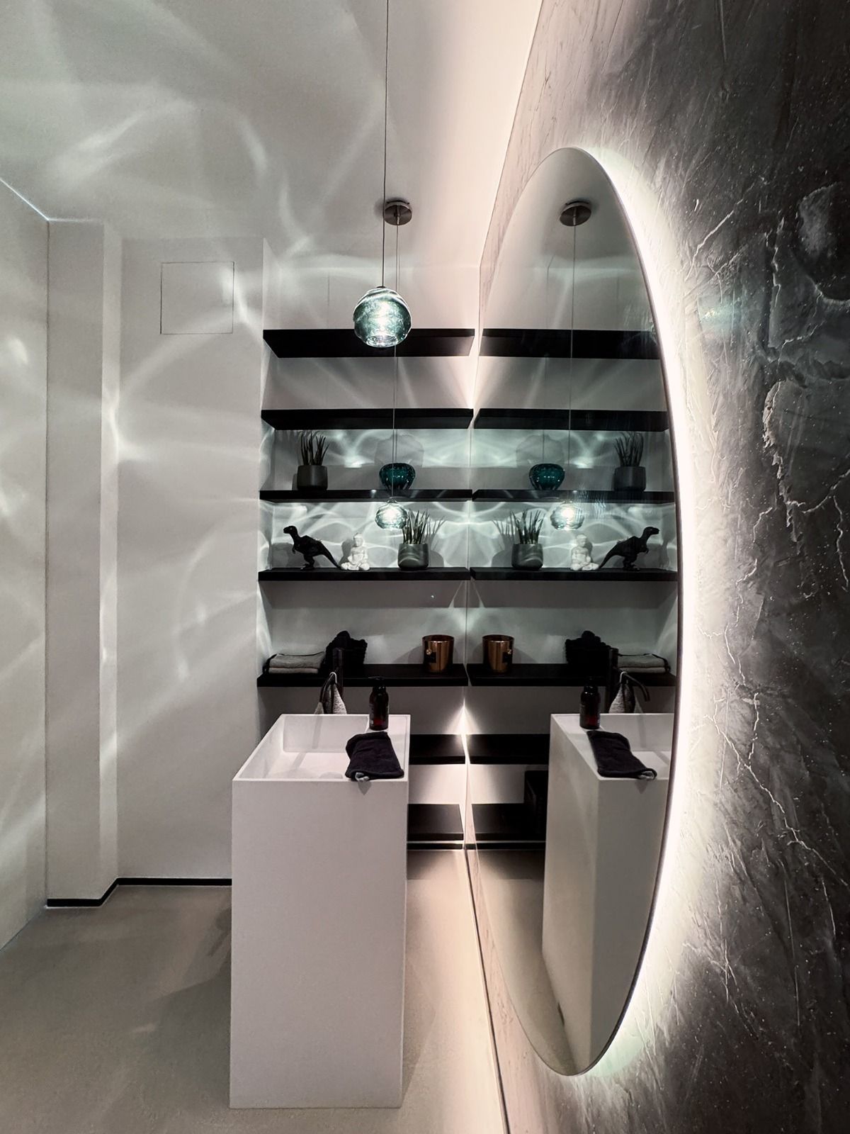 modern gestalteter Flur