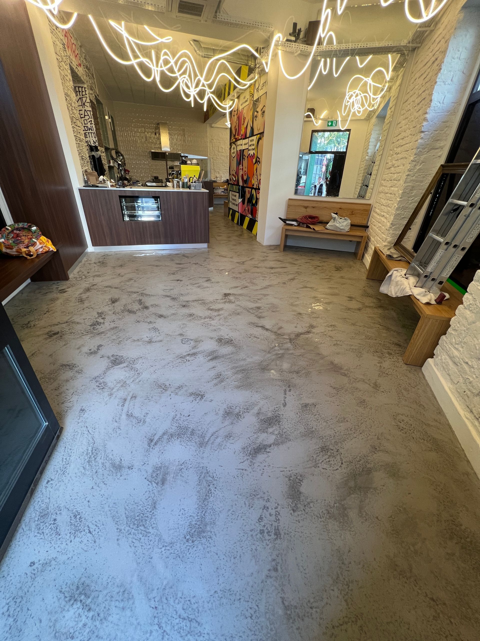 Betonboden Wohnzimmer