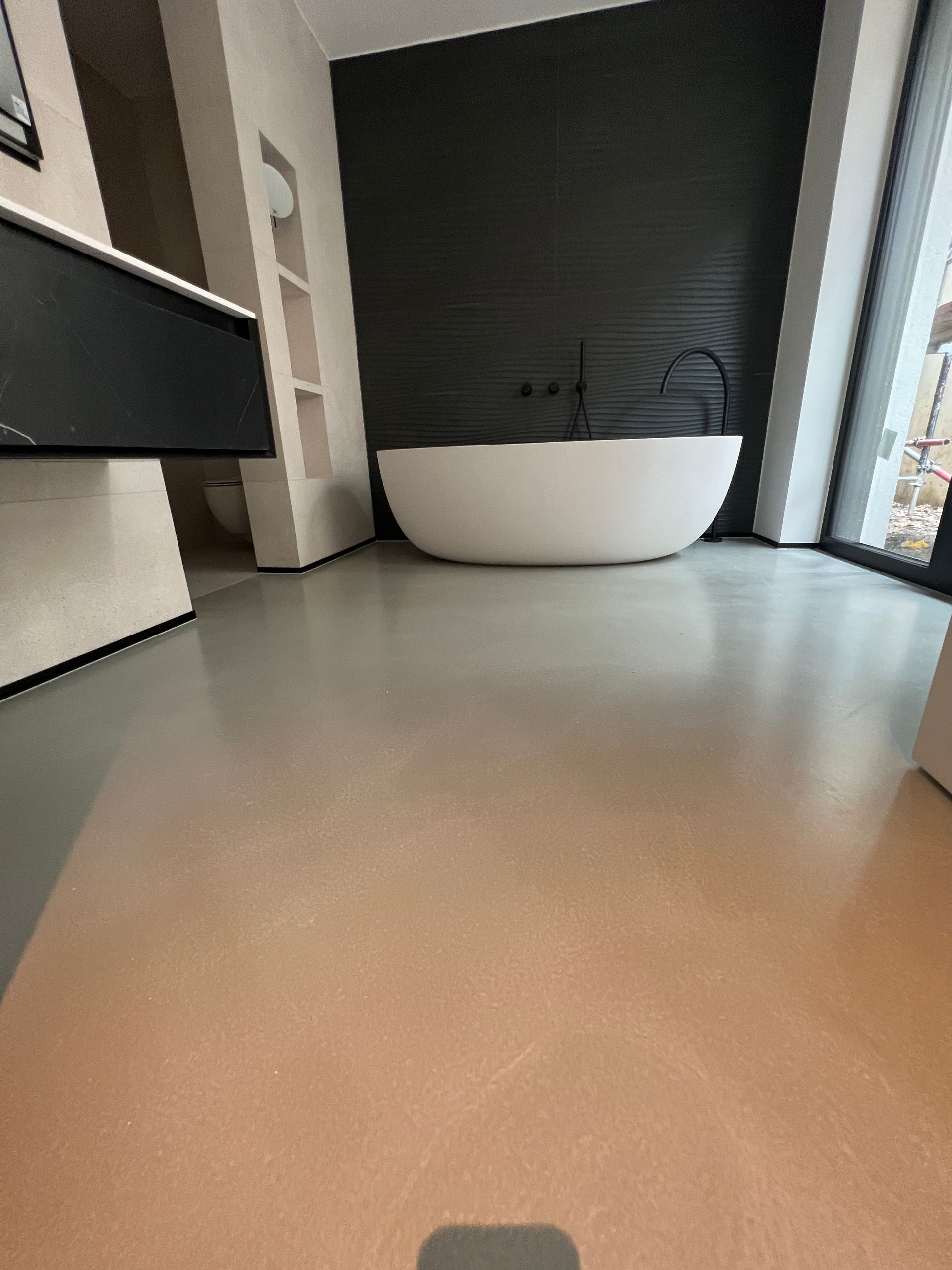 Betonboden Bad