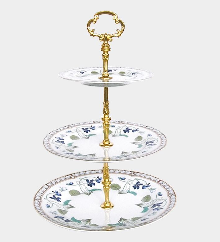 Exklusives und elegantes Porzellan, entworfen von der renommierten Marke Haviland.