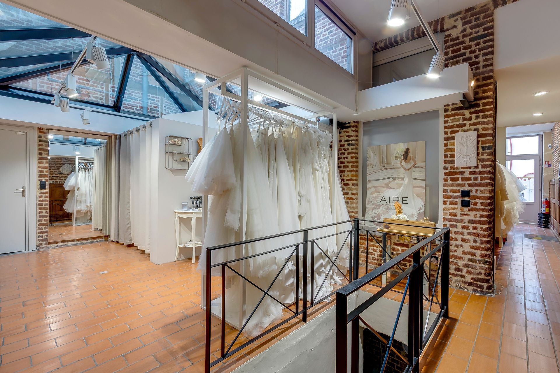 Le magasin de robes de mariée