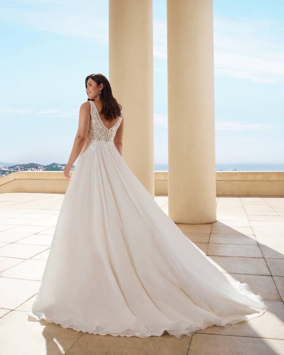 Robe de mariée style romantique