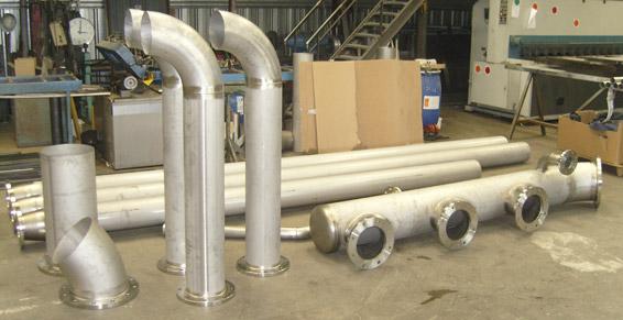 Fabrication tuyauterie industrielle