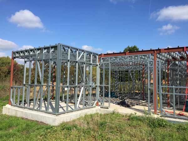 Skelet van BEN-woning