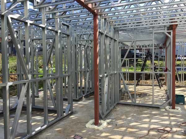 Het frame van een BEN-woning