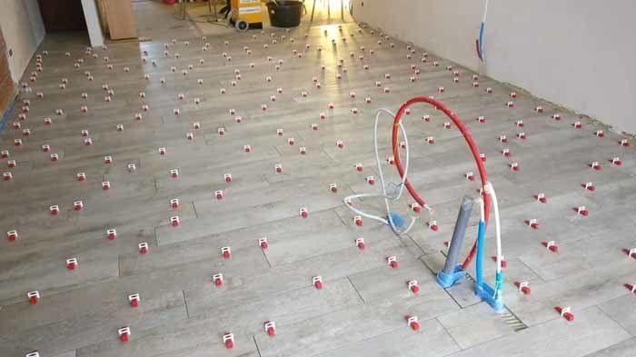 Aanleg vloerverwarming