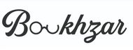 La palabra "Boukhzar" en elegante escritura cursiva.
