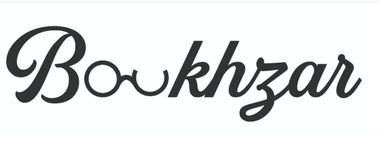 La palabra "Boukhzar" en elegante escritura cursiva.