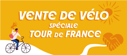 Vente de vélo spéciale Tour de France